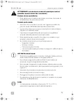 Preview for 75 page of Dometic ECOLINE RH 430NTE Installation And Operating Manual