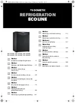 Dometic ECOLINE RH430LD Installation And Operating Manual preview