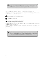 Preview for 2 page of Dometic F400E Operating Insructions