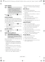 Preview for 21 page of Dometic FTC Operating Manual