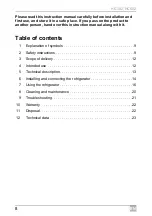 Preview for 8 page of Dometic HC302 Series Installation And Operating Manual