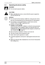 Preview for 11 page of Dometic HC302 Series Installation And Operating Manual