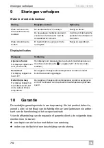 Preview for 70 page of Dometic HC302 Series Installation And Operating Manual