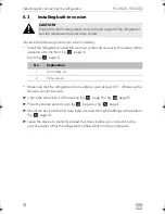 Preview for 18 page of Dometic HC302D Operating Manual