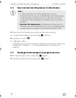 Preview for 56 page of Dometic HC302D Operating Manual