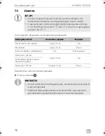 Preview for 78 page of Dometic HC302D Operating Manual