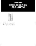 Preview for 1 page of Dometic HDC195 Installation And Operating Manual