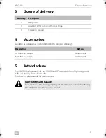 Preview for 7 page of Dometic HDC195 Installation And Operating Manual