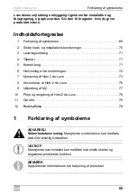 Preview for 71 page of Dometic Heki 2 Installation And Operating Manual