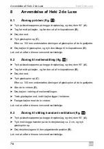 Preview for 78 page of Dometic Heki 2 Installation And Operating Manual