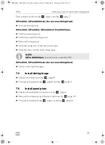 Preview for 21 page of Dometic HiPro 3000 Installation And Operating Manual