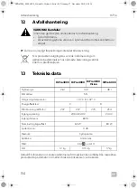 Preview for 154 page of Dometic HiPro 3000 Installation And Operating Manual