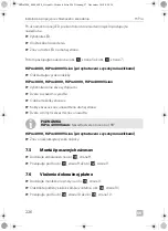 Preview for 226 page of Dometic HiPro 3000 Installation And Operating Manual