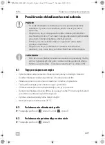 Preview for 227 page of Dometic HiPro 3000 Installation And Operating Manual