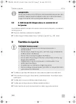 Preview for 260 page of Dometic HiPro 3000 Installation And Operating Manual