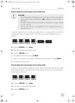 Preview for 22 page of Dometic MDD 403 Installation And Operating Manual