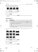 Preview for 203 page of Dometic MDD 403 Installation And Operating Manual