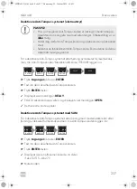 Preview for 237 page of Dometic MDD 403 Installation And Operating Manual