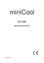 Dometic miniCool EA 3140 Operating Instruction preview