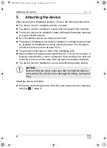 Preview for 8 page of Dometic MK140 Installation And Operating Manual