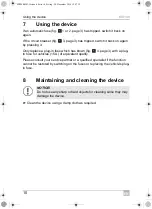 Preview for 10 page of Dometic MK140 Installation And Operating Manual