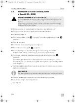 Preview for 126 page of Dometic ORIGO 1500 Operating Manual