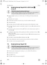 Preview for 262 page of Dometic ORIGO 1500 Operating Manual