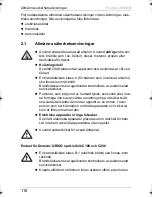 Preview for 116 page of Dometic ORIGO A100 Operating Instructions Manual