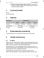 Preview for 119 page of Dometic ORIGO A100 Operating Instructions Manual