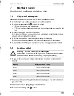 Preview for 121 page of Dometic ORIGO A100 Operating Instructions Manual