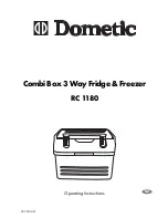 Preview for 1 page of Dometic RC 1180 Operating Instructions Manual