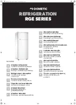 Dometic RGE 4000 Installation And Operating Manual preview