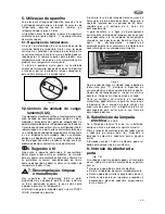 Preview for 49 page of Dometic RH 161 LD Operating Instructions Manual