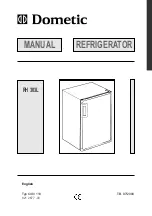 Preview for 1 page of Dometic RH 303L Manual