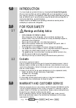 Preview for 3 page of Dometic RH 303L Manual