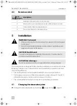 Preview for 15 page of Dometic RH418NTE Installation And Operating Manual