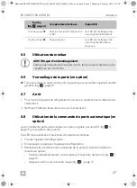 Preview for 47 page of Dometic RH418NTE Installation And Operating Manual