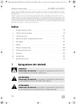 Preview for 78 page of Dometic RH418NTE Installation And Operating Manual