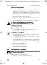 Preview for 93 page of Dometic RH418NTE Installation And Operating Manual