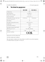 Preview for 103 page of Dometic RH418NTE Installation And Operating Manual