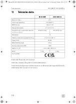 Preview for 116 page of Dometic RH418NTE Installation And Operating Manual