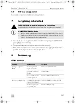 Preview for 127 page of Dometic RH418NTE Installation And Operating Manual