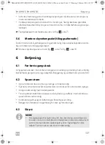 Preview for 137 page of Dometic RH418NTE Installation And Operating Manual