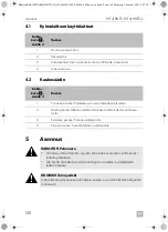 Preview for 148 page of Dometic RH418NTE Installation And Operating Manual