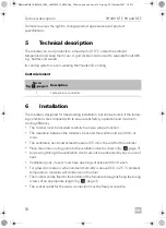 Preview for 16 page of Dometic RH430 NTE Installation And Operating Manual