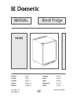 Dometic RM 4203 Manual preview