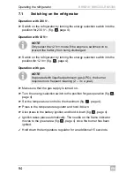 Preview for 94 page of Dometic RM 5310 Operating Manual