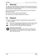 Preview for 102 page of Dometic RM 5310 Operating Manual