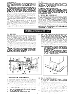 Preview for 4 page of Dometic RM211 Operating And Installation Instructions