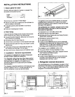 Preview for 2 page of Dometic RM2191 Instructions For Installation And Use Manual